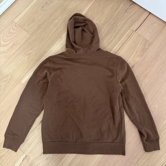 Gap Logo Brown Zip-Up Hoodie - Picture 2 of 3